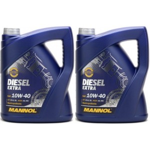 MANNOL Diesel Extra 10W-40 Motoröl 2x 5 = 10 Liter