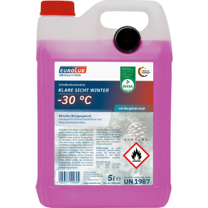 EUROLUB Scheibenfrostschutz Fertigmischung -30°C Bergkieferduft 5l