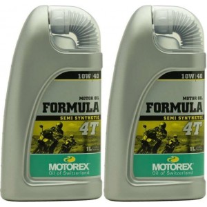 MOTOREX 4T Formula SAE 10W-40 Motorrad Motoröl 2x 1l = 2 Liter