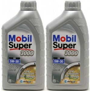 Mobil Super 3000 XE 5W-30 Motoröl 2x 1l = 2 Liter
