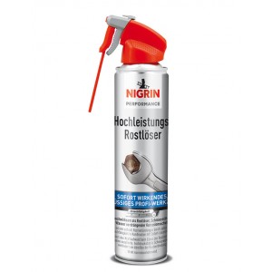 NIGRIN 72271 Hybrid Hochleistungs-Rostlöser 400ml aktive Kriechfähigkeit, minimiert den Kraftaufwand, korrosionshemmend