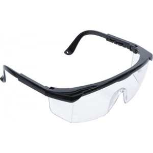 BGS Schutzbrille mit verstellbarem Bügel | transparent