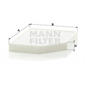 MANN-FILTER CU 2450 - Filter, Innenraumluft