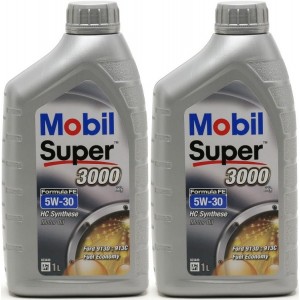Mobil Super 3000 X1 Formula FE 5W-30 Motoröl 2x 1l = 2 Liter