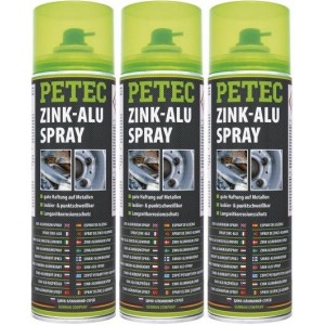Petec Zink-Alu Spray 3x 500ml