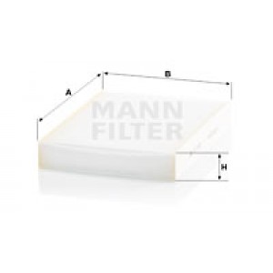 MANN-FILTER CU 27 009 - Filter, Innenraumluft