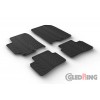 Original Gledring Passform Fußmatten Gummimatten 4 Tlg.+Fixing - Kia Rio 01.2017->