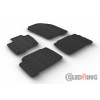Original Gledring Passform Fußmatten Gummimatten 4 Tlg.+Fixing - Ford Galaxy 08.2015->