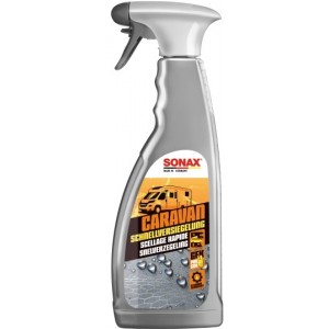 SONAX CARAVAN SchnellVersiegelung 750 ml Sprühversiegelung mit Soforteffekt, für alle äußeren Oberflächen an Caravan/Bus/Wohnmobil/Wohnwagen | Art-Nr. 07574000
