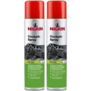 Nigrin Cockpit-Spray Apfel 2x 400 Milliliter
