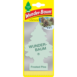 Wunderbaum® Frosted Pine, Tannennadeln - Original Auto Duftbaum Lufterfrischer