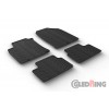 Original Gledring Passform Fußmatten Gummimatten 4 Tlg.+Fixing - Hyundai i30 02.2017->