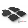 Original Gledring Passform Fußmatten Gummimatten 4 Tlg.+Fixing - Fiat 500 L 7.2017->