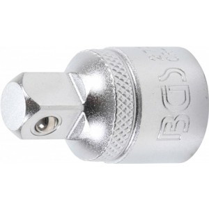 BGS 270 Steckschlüssel-Adapter | Innenvierkant 12,5 mm (1/2"") - Außenvierkant 10 mm (3/8"")