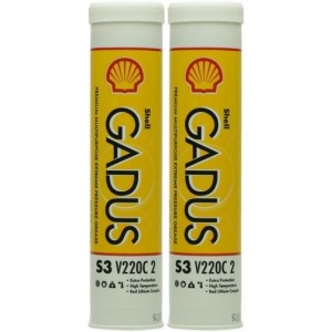 Shell Gadus S3 V220C 2 Mehrzweckfett Fett Kartusche 2x 400 Gramm