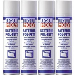 Liqui Moly 3141 Batterie-Pol-Fett Fett Spray 4x 300 Milliliter