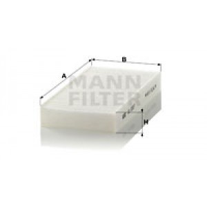 MANN-FILTER CU 2327-2 - Filter, Innenraumluft