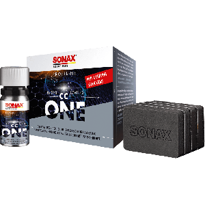 SONAX ProfiLine HybridCoating CC One 50 ml Langzeitversiegelung, mehr Farbtiefe und weiche schmutzabweisende wachsartige Oberflächen, bis zu 15 Monaten Schutz | Art-Nr. 02670000