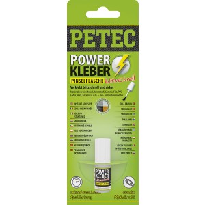 Petec POWER Kleber Pinselflasche SB, 4G