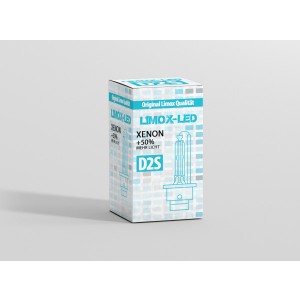 LIMOX LED Xenon Brenner Birne D2S P32d-2 12V 35 Watt 10000K Kelvin 50% Mehr Licht