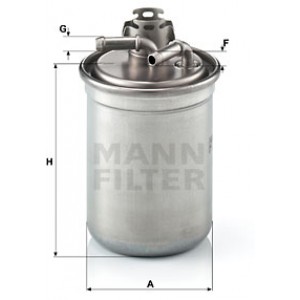 MANN-FILTER WK 823/3 x - Kraftstofffilter