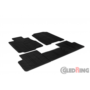Original Gledring Passform Fußmatten Gummimatten 5 Tlg.+Fixing - Honda CR-V 2012->08.2018