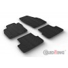 Original Gledring Passform Fußmatten Gummimatten 4 Tlg.+Fixing - Audi A1 12.2018->
