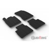 Original Gledring Passform Fußmatten Gummimatten 4 Tlg.+Fixing - Nissan X-Trail 08.2020->