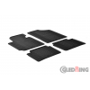 Original Gledring Passform Fußmatten Gummimatten 4 Tlg. Loch Fix. - Hyundai Veloster 2011->
