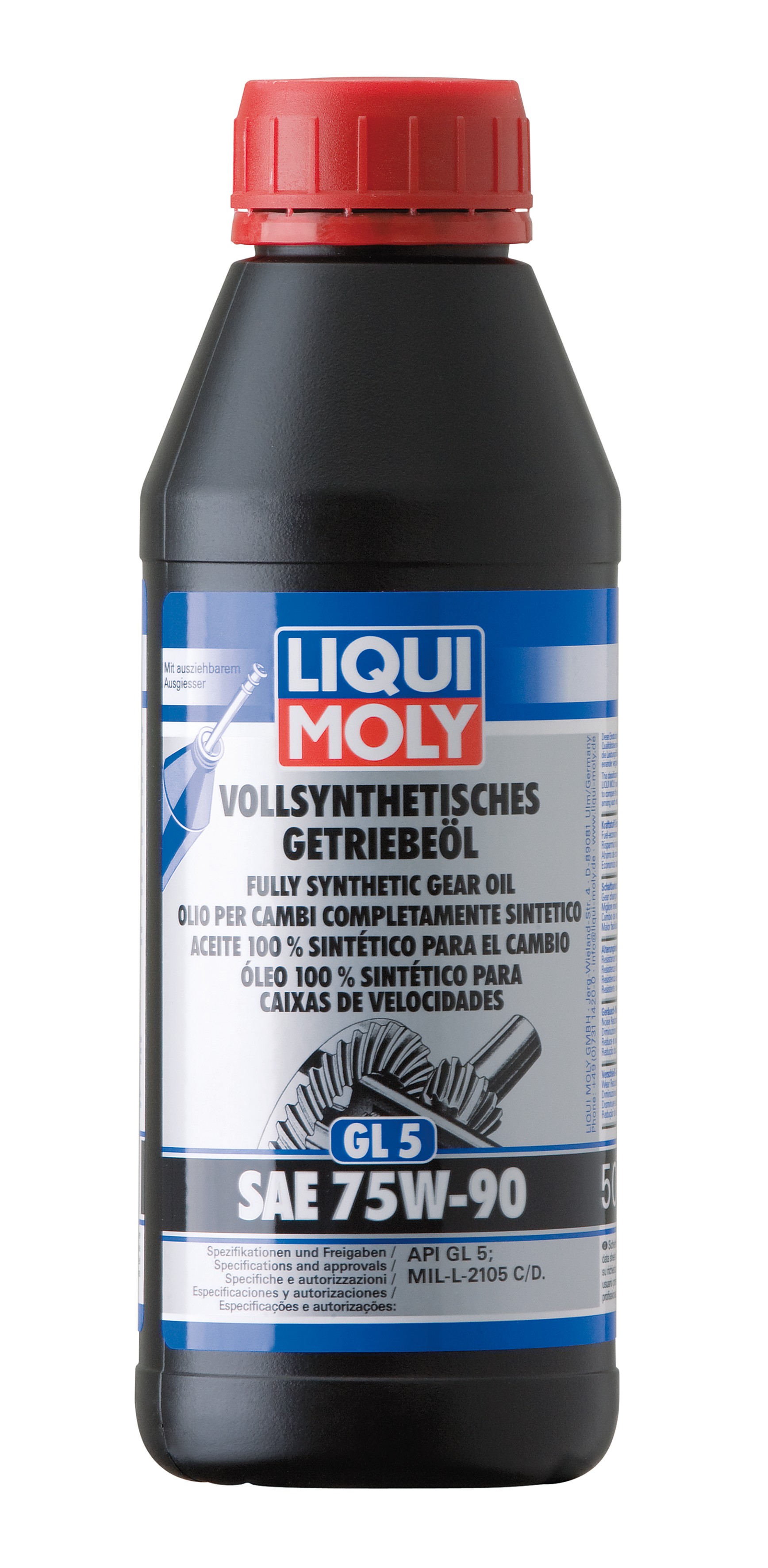  Moly 1413 Vollsynthetisches Getriebeöl (GL5) SAE