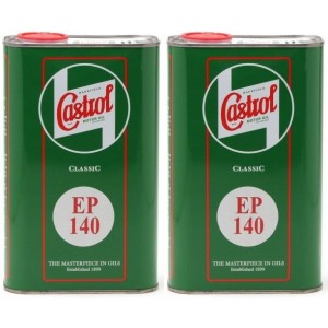 Castrol Classic EP SAE 140 Extreme Pressure API GL 4 Getriebeöl 2x 1l = 2 Liter