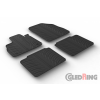 Original Gledring Passform Fußmatten Gummimatten 4 Tlg.+Fixing - Renault Espace 2015->