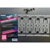 Rahmenlose Kennzeichenhalter transparent UV beständig