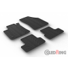 Original Gledring Passform Fußmatten Gummimatten 4 Tlg.+Fixing - Renault Megane IV 02.2016->
