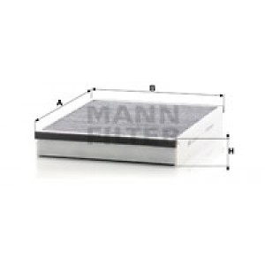 MANN-FILTER CUK 25 007 - Filter, Innenraumluft - adsotop