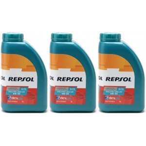 Repsol Motoröl ELITE EVOLUTION LONG LIFE 5W30 1 Liter 3x 1l = 3 Liter