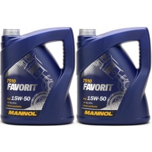 MANNOL Favorit 15W-50 2x 5 = 10 Liter