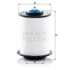 MANN-FILTER PU 7012 z - Kraftstofffilter