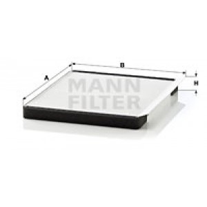 MANN-FILTER CU 2331 - Filter, Innenraumluft