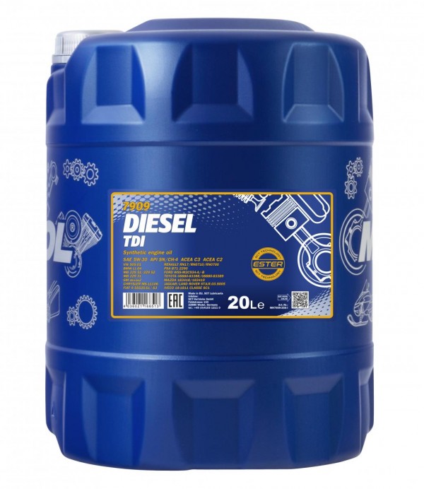 Mannol Diesel TDI 5W-30 Motoröl 20l Kanister