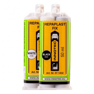 Innotec Repaplast Fix 2K-PU-Klebstoff 50 ml Schwarz