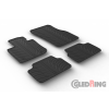 Original Gledring Passform Fußmatten Gummimatten 4 Tlg.+Fixing - Mini Cooper/One F55 2014-> 5 Türig