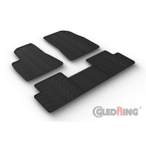 Original Gledring Passform Fußmatten Gummimatten 5 Tlg. - Tesla Model 3 07.2017->