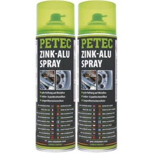 Petec Zink-Alu Spray 2x 500ml