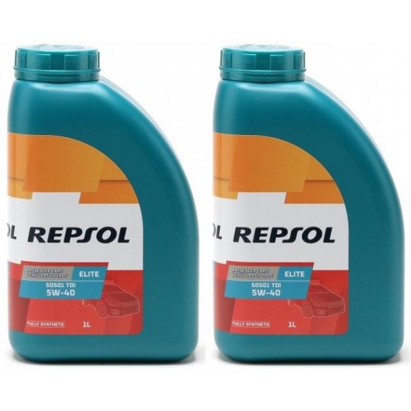 Repsol Motoröl ELITE 50501 TDI 5W40 1 Liter 2x 1l = 2