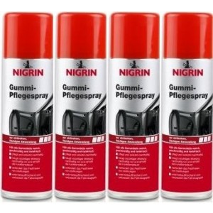 Nigrin Gummi-Pflegespray 4x 300 Milliliter