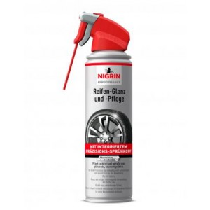 Nigrin 73896 Performance Reifen-Glanz und Pflege 500 ml schützt Autoreifen vor UV-Strahlen, Schmutz und Salz