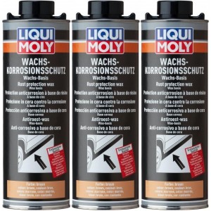 Liqui Moly 6104 Wachs-Korrosions-Schutz braun/transparent 3x 1l = 3 Liter