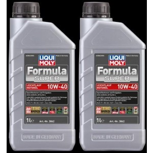 Liqui Moly 3862 Formula Super 10W-40 Motoröl Flasche 2x 1l = 2 Liter