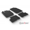 Original Gledring Passform Fußmatten Gummimatten 4 Tlg.+Fixing - Dacia Duster 1.2018->